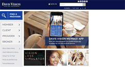 Desktop Screenshot of davisvision.com